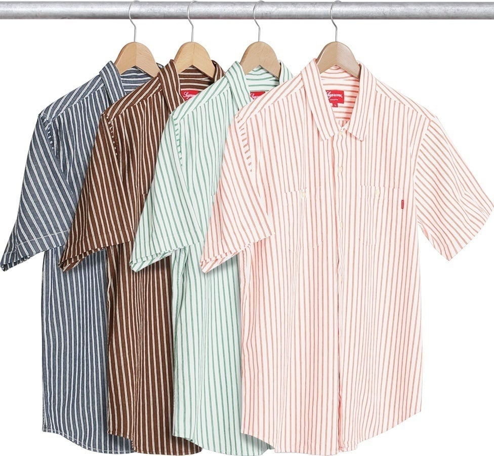 Stripe Denim S/S Shirt